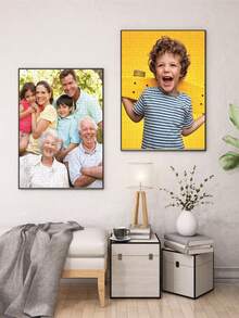 Personligt fotopussel - Anpassat fotopussel 1000 bitar - Skapa ditt eget fotopussel - Present till mamma - Multifärgad - Visa 5