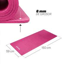 Yoga Mats - 粉色 - 查看 3