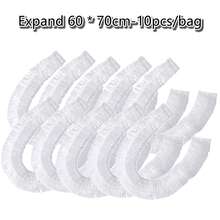 100/50/10/1pc Universal Transparent Plastic Dust Cover, Suitable For Home Appliances Like Electric Fans, Rice Cookers, Pots, Kitchen Baking Trays, Microwaves, Etc. Dust Cover, Thickened Full Cover Rice Cooker Pot Microwave Air Fryer Extra Large Air Conditioner Cover Oil-Proof Cockroach-Proof Sleeve. Kitchen Universal Multi-Function Home Appliance Disposable Household. Furniture Dust Cover, Home & Living Supplies. Dust Cover - Multicolor - View 15