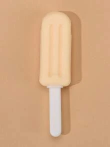 1pc Ice Cream Shaped Oral Chewing Stick For Invisible Braces Jaw Muscle Exercise, Suitable For Men And Women Daily Use, Travel Toothbrush - Multicolor - View 3