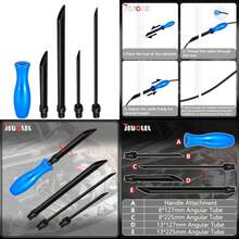 5PCS Wire Insertion Tool Set, Piercing, Lead Wire Threading, 7618 Wire Harness Special Lead Kit, Handhold Auto Repair, Disassembly Gadget, OEM Tool - As Pic - View 10