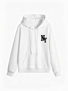 Men Hoodies - White - View 2