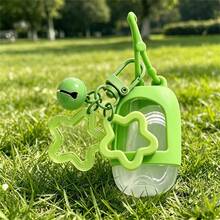 1PC[Refillable Squeeze Bottle]Portable Small Hand Sanitizer Bottle With Silicone Sleeve, Keychain And Star Pendant, Leak-Proof Design, Reusable For Soap, Lotion And More, Travel Size Hand Wash Bottle, With Colorful Silicone Sleeve And Keychain, Suitable For Office, Gym, Travel And School - Multicolor - View 10