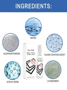 One-Way Mirror Spray Window Glass Mirror Cleaner Household Bathroom Toilet Dirt Cleaning Agent - Liquid - View 6