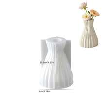 SILIKE LUFEI 1pc Clay Silicone Mold Origami Vase Decor Mold Suitable For Making Resin Gypsum Candle Aromatherapy Products Home Decor Display Silicone Mold - Origami Vase Mold - View 8