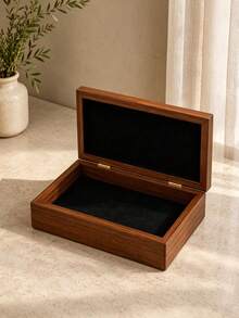 Personalized Wedding Keepsake Box, Customized Commemorative Box, Couple Name Gift, Anniversary Storage Box, Ideal Gift For Him - Multicolor - View 6