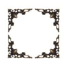 30PCS Metal Angle Corner Brackets Gold Bronze 40mm Notebook Cover For Menus Photo Frame Furniture Decorative Protector - A - View 9