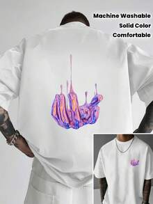 Men T-Shirts - White - View 2