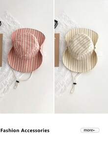 Vintage Check Pattern Patchwork Contrast Color Drawstring Wide Brim Bucket Hat, Unisex Boho Vacay Spring/Summer Sun Protection Hat, Bright Monochromatic Looks, Tie-Up UV Protection Travel Hat,Beach,Vacation - Multicolor - View 20