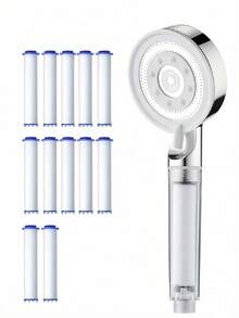 10-30pcs Shower Head Filter - PP Spa Cotton Filter - Shower Head Water Purification - Bathroom Accessories - Spa Cotton Material - Shower Filter - View 2