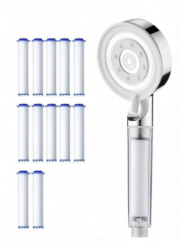 10-30pcs Shower Head Filter - PP Spa Cotton Filter - Shower Head Water Purification - Bathroom Accessories - Spa Cotton Material