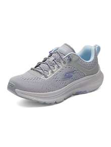 Skechers Women's Running Shoes GO RUN CONSISTENT 2.0 Lightweight Comfortable Sports Running Shoes 128638-GYBL - Grey - View 8