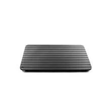 Tabua Magica Para Descongelar Alimentos, Defrost Express G Tábua Grande de Alumínio 20x35cm de Descongelar Carnes - Primicias Qiu - Preto - Visão 9