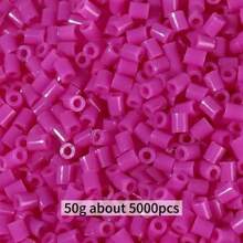 5000顆迷你熔珠 2.6mm 微型熔珠 DIY 燙貼珠 Perler 珠 Fusion 珠 燙貼珠玩偶，適用於珠寶製作、像素藝術燙貼耳環、手工玩偶吊飾、裝飾飾品 - 多色 - 查看 25