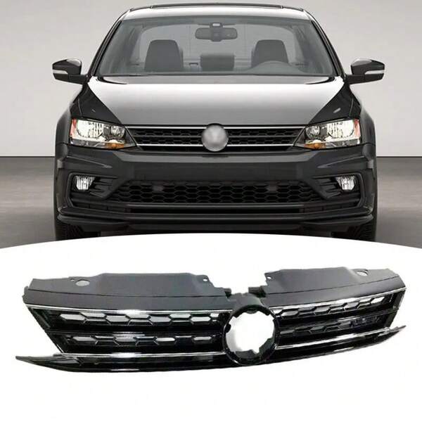Se ajusta a 2015 2016 2017 2018 VW Jetta Parachoques Delantero Rejilla Parrilla
