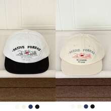 1 buah Topi Baseball Minimalis Retro Lembut, Topi Snapback Pelindung Matahari Unisex yang Dipersonalisasi dengan Bordir Huruf & Angka, Streetwear Vintage Elegan, Poliester, Cocok untuk Semua Musim - MultiWarna - View 16