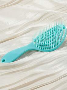 1 Stück Damen Hohlkamm, Rosenrot Moskitonetz Kamm, Kopfhautmassage Haarkamm, Damen Kamm, Trocken- und Nass-Dual-Use Paddelkamm, Luftkissenkamm für Zuhause geeignet für glattes und lockiges Haarstyling, antistatisch, Friseursalon, Schönheit, Reise-Essential Haarpflege-Tool, Halloween Weihnachtsgeschenk - Heißes Pink - Übersicht 14