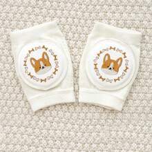 1 Pair Breathable Knee Pads Peach Pattern Soft Knee Covers Suitable For Crawling Boys And Girls High Elasticity Comfortable Suitable For Toddlers Suitable For Active Crawlers And Climbers - Knee Braces - View 10