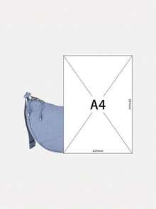 Nike Unisex NK AURA CRESCENT Crossbody Bag HQ4370-486 - Mint Blue - View 6