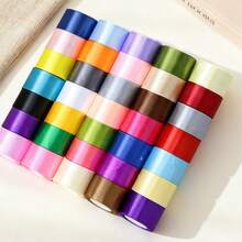 (25 Yardas / Rollo) Cinta de 2'' (50 Mm) de una sola cara para decoración de bodas y embalaje de regalos festivos - 25 YEARS - Ver 9
