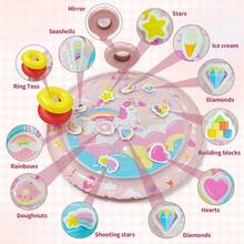 1pc Round Inflatable Water Play Mat With Mirror, PVC Material Toddler Water Play Mat, Encourages Activity And Sensory Development, Suitable For Infants - Multicolor - View 9