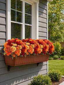 1/4pcs 6-Prong Spherical Artificial Chrysanthemum, For Room Decoration, Autumn Decoration, Thanksgiving, Halloween Decoration, Home Decor, Wedding, Porch, Farmhouse Style, DIY Autumn Decoration, Artificial Plants, Office, Living Room Decoration, Tabletop Decoration, Fake Flowers, Artificial Flower, Fake Plant, Fall Decor, Gifts For Women, Birthday Gift. - Multicolor - View 6