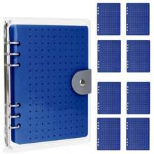 Sổ trưng bày huy hiệu 8 trang, bìa đựng sưu tập và trao đổi huy hiệu di động, bìa PVC trong suốt, thiết kế chống bụi và chống trầy xước dung lượng lớn, phù hợp để lưu trữ và trưng bày huy hiệu, ghim cài, huy chương, sổ lưu trữ chuyên dụng cho người sưu tập huy hiệu - Nhiều màu - Xem 8