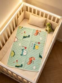 1pc Baby Diaper Changing Pad, Soft Breathable Skin-Friendly Durable, Washable And Reusable, Suitable For Newborn Boys And Girls, Baby Gift - Multicolor - View 6
