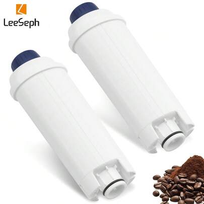 1/2pcs Coffee Machine Water Filter, Compatible With DLSC002, ECAM, ESAM, BCO, EC, EC680, EC800, Activated Carbon Coffee Machine Filter Replacement, Coffee Accessories