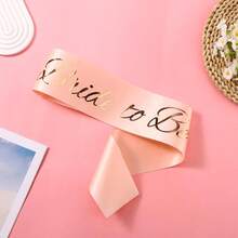 Bride To Be Sash, Bride Sash For Bridal Shower, Bachelorette Party Decorations, Wedding Engagement Party Favors Gift Accessories - Multicolor - View 6