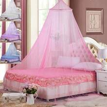 1pc Foldable Portable Mosquito Net, Round Canopy, Princess Style, Suitable For Bed - Dome Mosquito Net - View 12