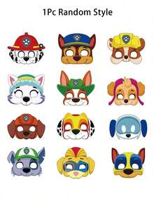 نظارات ديكور حفلة عيد ميلاد Paw Patrol، أنماط متعددة، نظارات عيد ميلاد سعيدة ملونة، مناسبة لملابس الحفلة وإكسسوارات الصور، ديكور حفلة مثالي، هدية صغيرة - متعدد الألوان - مشاهدة 7
