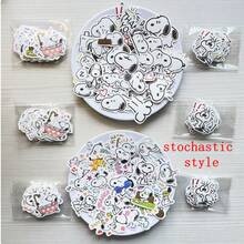 40pcs Cute Cartoon Snoopy Expression Stickers For Kids Water Bottle, Notebook, Stationery Box Decoration, Waterproof Planner Stickers, Suitable As Small Gifts For Fans, Family And Friends [Random Style] - Multicolor - View 8