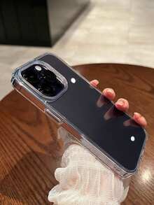 Casing Pelindung Belakang Ultra Tipis Anti Guncangan Anti Gores Anti Benturan Kompatibel dengan iPhone 17 Air 16 15 14 Plus 13 12 11 XR XS X 7 8 Pro Mini Pro Max - Clear - View 7