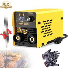 200A Portable Inverter Welding Machine with Accessories, Featuring Lift TIG, LED Screen Mini Inverter Welder, Portable Inverter Welding Machine, Arc Welding Machine, Stick Welder, No Gas Welding Machine for Home DIY Projects, Outdoor And Home Use. - Tipo de Enchufe B USA (110-127V) - Ver 11