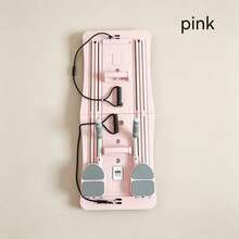 1pc Foldable Pilates Board, Portable Multi-Function Resistance Trainer, Core Strength, Shaping, Flexibility Training Home Fitness Equipment, Abdominal Training V-Shaped Push-Up Board - Multicolor - View 13