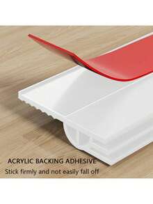 1/2 Roll 3.6cm*1M Self-Adhesive Door Seal Strip, Windproof Soundproof Waterproof Glass Bottom Seal Strip - A - View 6