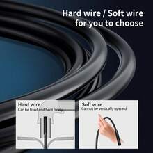 5M Android Endoscope Camera With 6 LED Lights,7mm Lens USB-Powered Soft Cable,For Smartphones/ Computer Lets, OTG Required - Adjustable Height For Home, HVAC, Plumbing, Automotive Inspection Heavy-Duty Industrial Endoscope Camera, Endoscope For Phone - E310 - View 6