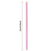 24pcs Reusable Fruit & Heart Print Straws, Assorted Patterns For Birthday Party Supplies, Birthday, Wedding, Bridal/Table Decor And Holiday Celebrations - Multi-color-24pcs - View 7