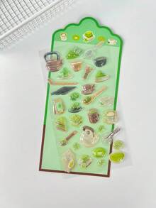 Cute 3D Stickers Featuring Fun, Raised-Relief Designs And A Japanese Anime Style; Durable Stickers Perfect For Decorating Phone Cases, Journals, And Pencil Boxes, Or For Use In Children's DIY Crafts. - Multicolor - View 12