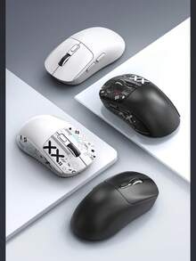 T-WOLF X4 Tri-Mode Gaming Mouse Bluetooth Pengisian Daya Nirkabel Tingkat Polling 1000Hz Mouse Ringan - View 7