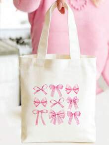 5/10pcs Mini/S/M/L Size Reusable Cute Rabbit Bow Heart Pattern Canvas Gift Bags Party Favor Bags Set, Birthday Party Kids Theme Party Gift Bags Baby Shower Back To School Graduation Party Theme Party Thanksgiving Christmas Anniversary Party Gift Packaging Bags Essential - View 55