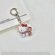 SANRIO 燈芯絨化妝包 大容量可愛卡通刺繡收納包 粉色甜美風 便攜式 唇膏筆收納盒 耐用拉鍊設計 拉鍊筆袋/筆筒 文具收納袋 可收納唇膏、眉筆等小物品 - 彩色 - 查看 14