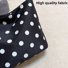 Polka Dot Print Magnetic Closure Underarm Small Bag, Niche Minimalist Versatile Women's Commuter Shoulder Bag, Lightweight Daily Outing Handbag, Gift Bag - Multicolor - View 6