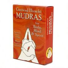 1pc Game Of Fate Playing Cards, For Divination And Party Games, Gertrud Hirschi's Mudras For Body Mind Spirit - Orange - View 1