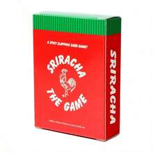 1pc Card Game Board Game Couple Party Game Sriracha The Game - A Spicy Slapping Card Game For The Whole Family - Red - View 7