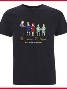 -Shirt Christmas Nick Cave And Bad Seeds Ballads Size S 3XL - Highly Requested Item - 黑色 - 查看 1