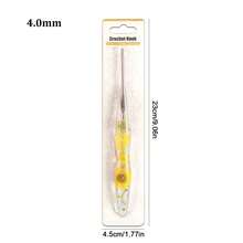1pc Dried Flower Resin Transparent Crochet Hook, Exquisite Bubble Packaging, New Silver Needle Head, Comfortable Ergonomic Handmade Grip Design, Suitable For DIY Knitting Scarves, Sweaters And Other Handmade Projects - Crochet Needles - View 17