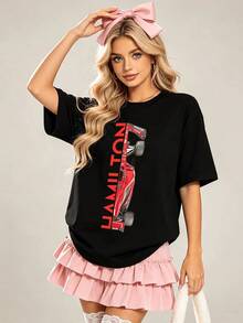 Women T-Shirts - 黑色 - 查看 1