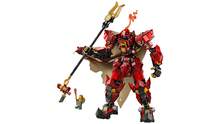 LEGO NINJAGO The Fire Knight Mech (71846) - 彩色 - 查看 2